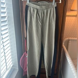 ZARA striped pants